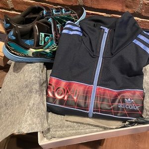 Adidas Tron Stan Smith sz 9.5 and track jacket $250 for the set